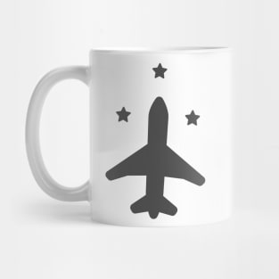 Cute Airplane Icon Mug